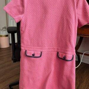 Brooks Brothers Pink Textured Kids Dress